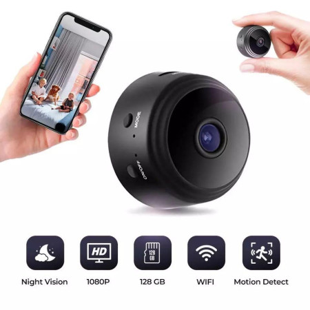 A9 Rechargeable Mini Wifi Camera (Night Vision)